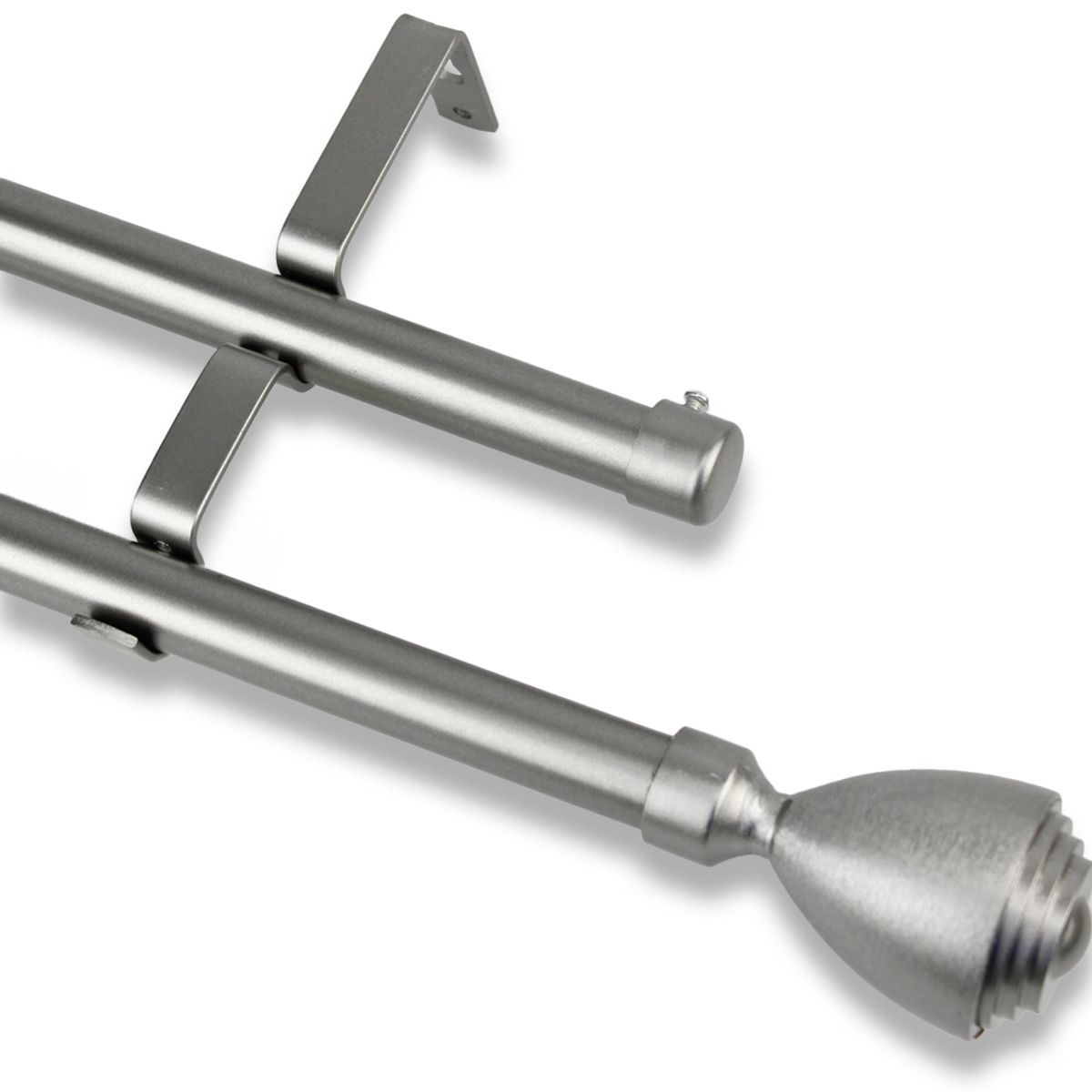 GUIZA - Barras De Cortina 19mm Extensibles Metálicas 120-210 Cm Guiza