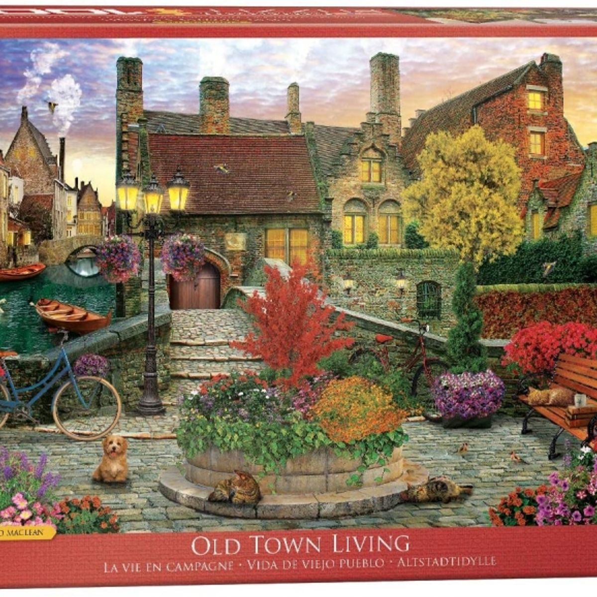 EUROGRAPHICS - EUROGRAPHICS 6000-5531 OLD TOWN BY DAVID MCLEAN 1000 PIEZAS