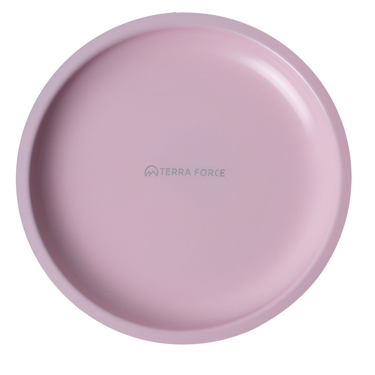 TERRA FORCE - PLATO CAMPING ALUMINIO 19CM ROSADO