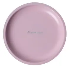 TERRA FORCE - PLATO CAMPING ALUMINIO 19CM ROSADO