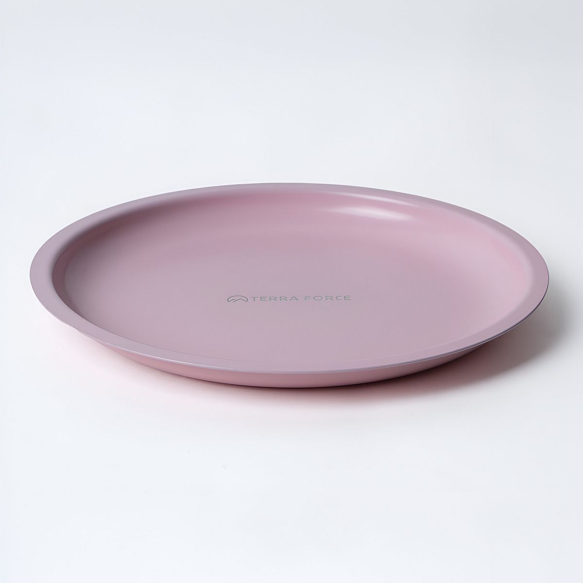TERRA FORCE - PLATO CAMPING ALUMINIO 19CM ROSADO