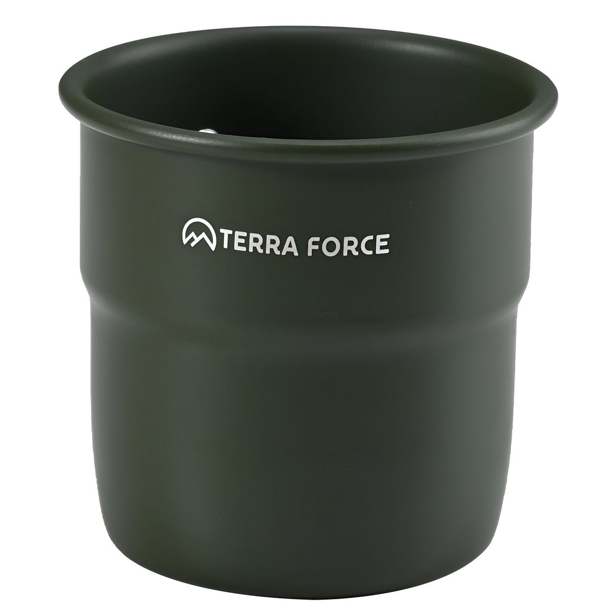 TERRA FORCE - TAZA ALUMINIO CAMPING 300 ML VERDE OSCURO