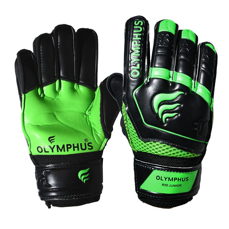 OLYMPHUS - Guantes Arquero Rio Junior Férula Verde Niño Olymphus - Verde