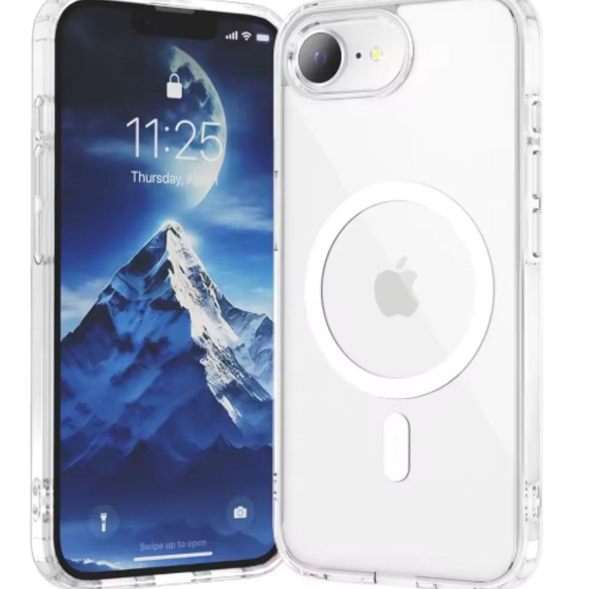 GENERICO - Carcasa Para iPhone 16e Transparente MagSafe