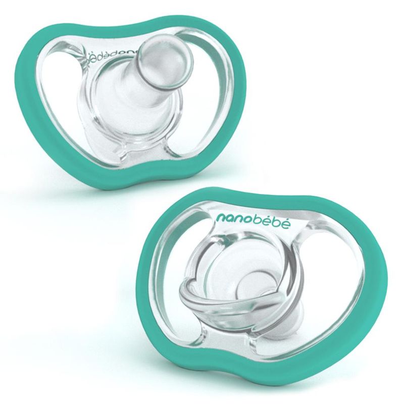 GENERICO - Chupete Flexy 0-3 meses - Turquesa