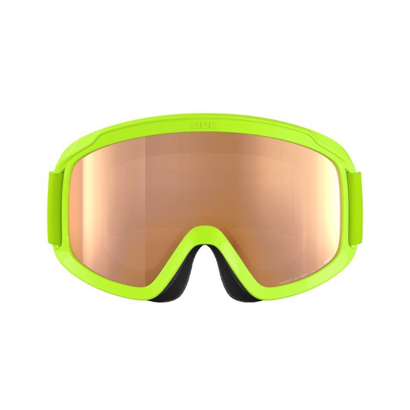POC - Poc Antiparras POCito Opsin Fluorescent YellowGreenPartly Sunny Light Orange