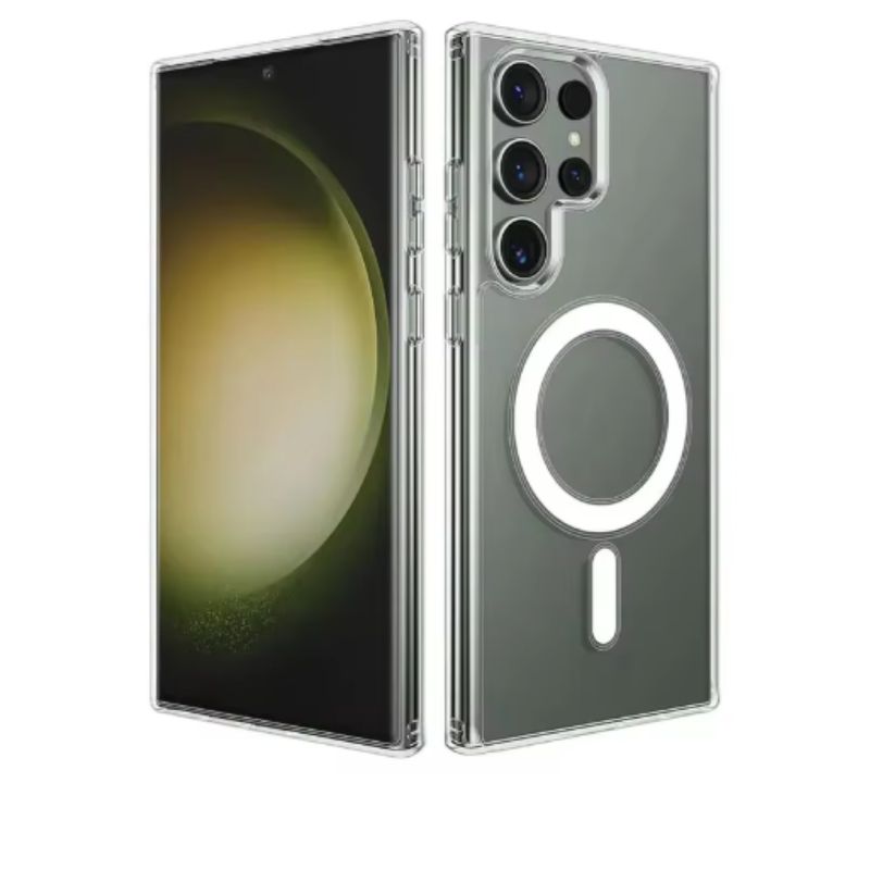 GENERICO - Carcasa Para Samsung S24 Ultra Transparente MagSafe