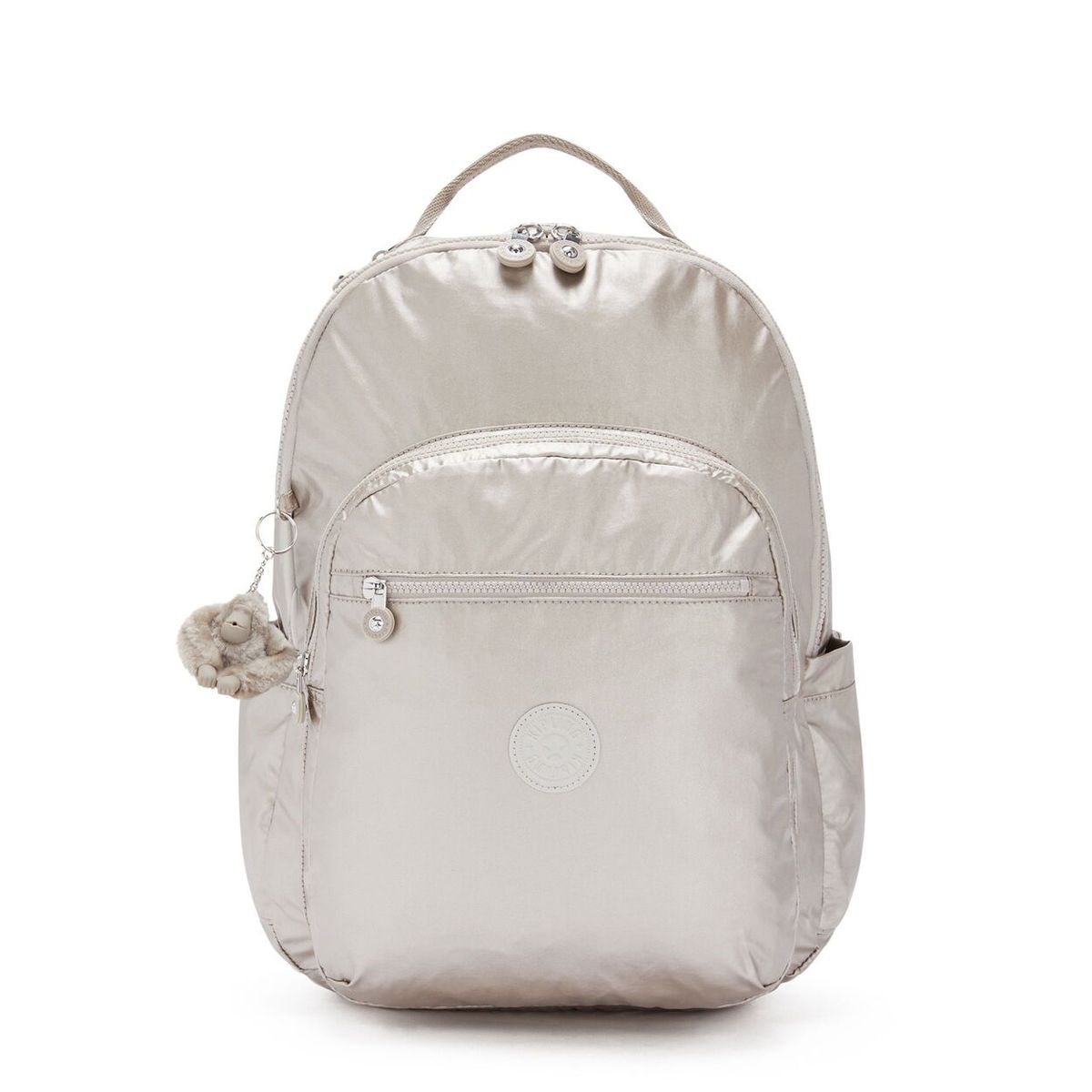 KIPLING - Mochila Mujer Seoul Lap Xl Gris Kipling