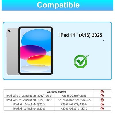 Imagen 2 del producto Carcasa Con Teclado Para iPad iPad 11th A16 Negro