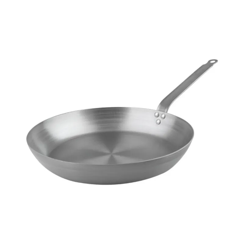 LACOR - Sartén con Mango Atérmico Fierro 32cm Negro Ferrum Lacor
