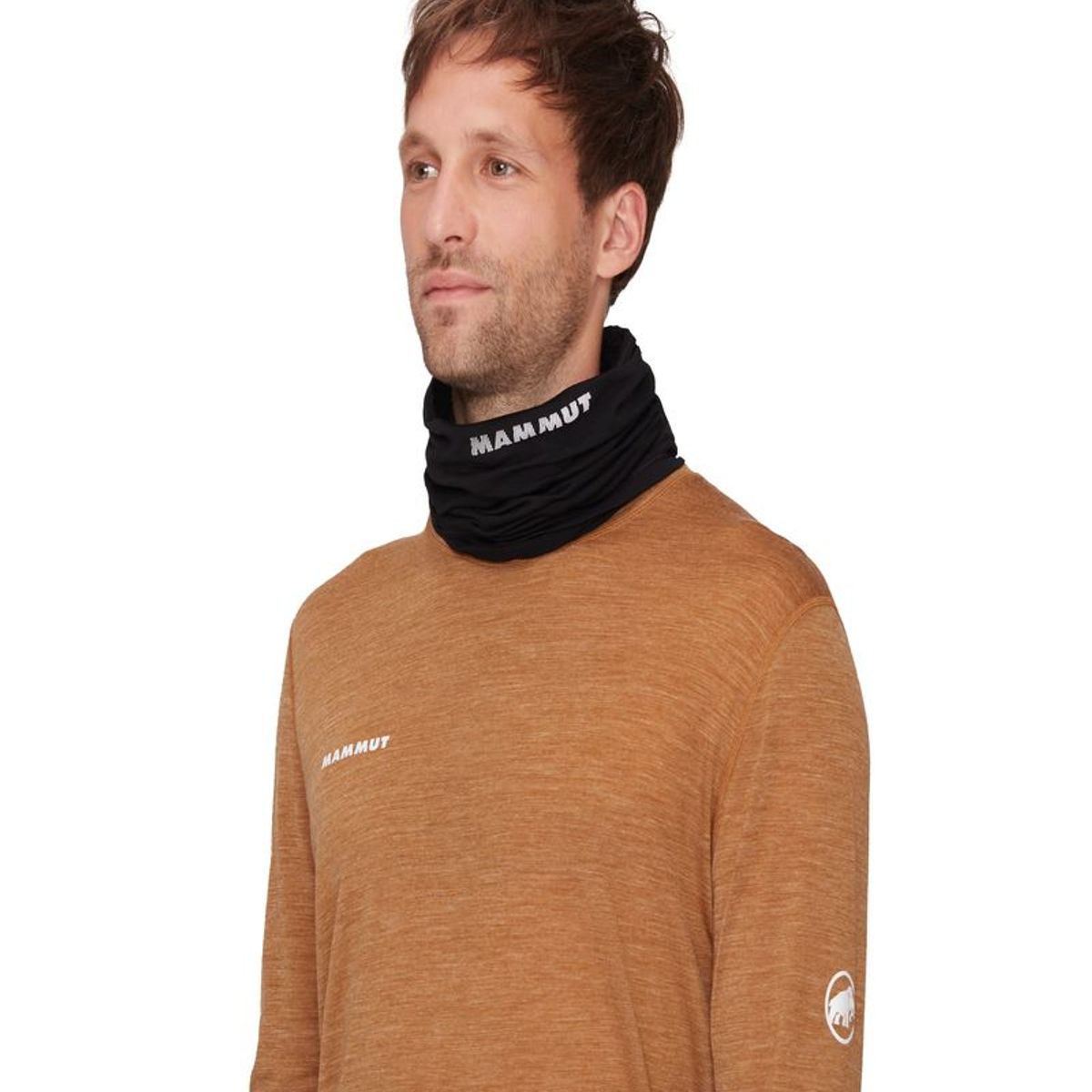 MAMMUT - Cuello Unisex Tree Wool Neck Gaiter Negro Mammut