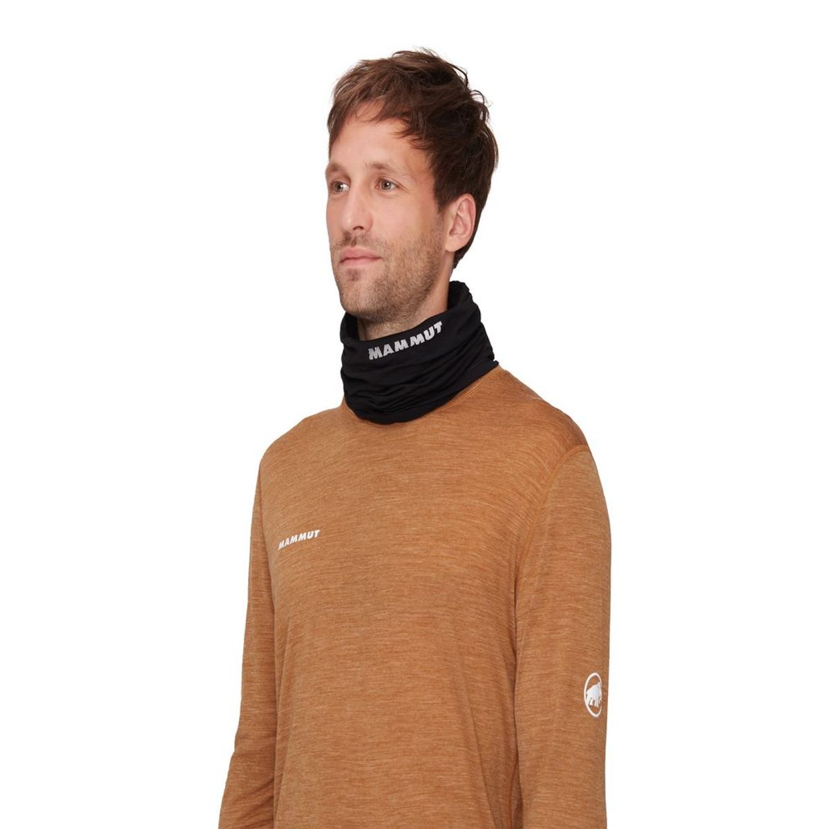 MAMMUT - Cuello Unisex Tree Wool Neck Gaiter Negro Mammut