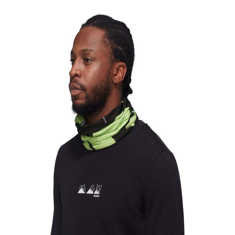 MAMMUT - Cuello Unisex Neck Gaiter Logo Verde Mammut