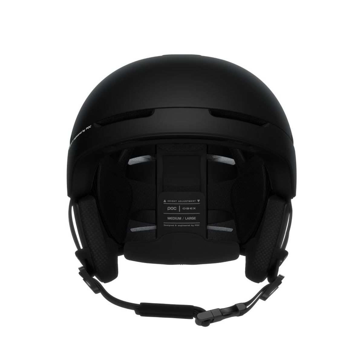 POC - POC Casco Nieve Obex Mips Negro - Negro