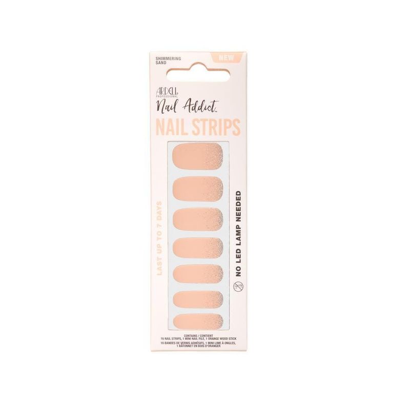 ARDELL - Uñas Adhesivas Nail Strips Shimmering Sand
