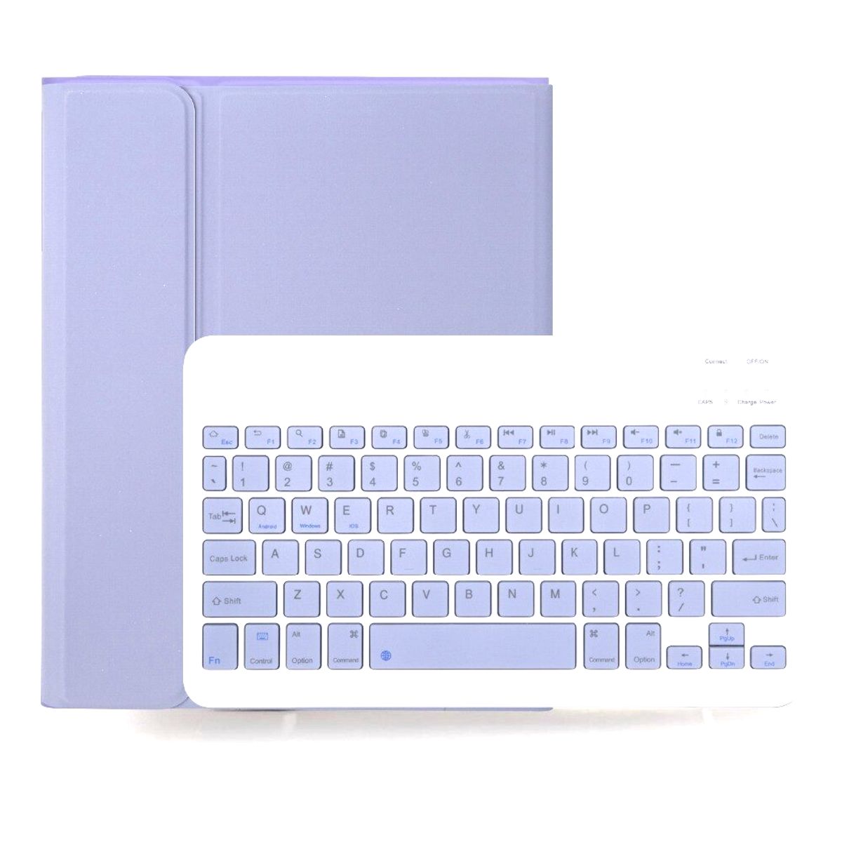 GENERICO - Carcasa Con Teclado Para iPad iPad 11th  A16 Lavanda