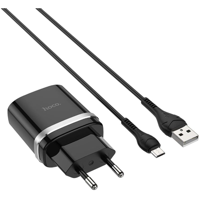 HOCO - Cargador de Teléfono con cable Micro USB de 18W