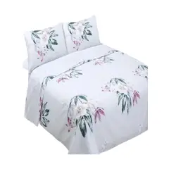 GENERICO - JUEGO DE SABANAS 144 HILOS 2 PLAZA