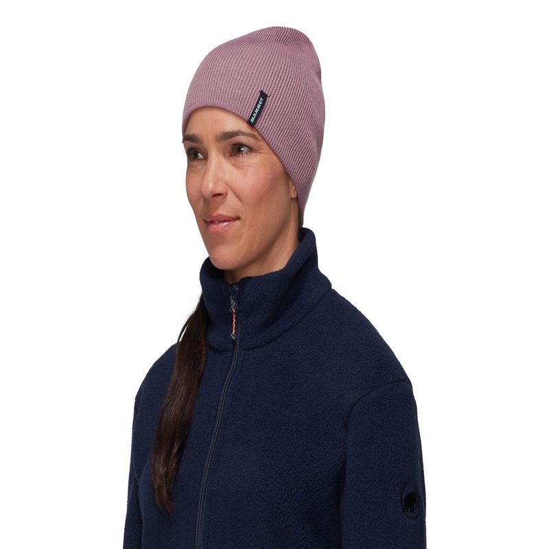 MAMMUT - Gorro Unisex Haldigrat Beanie Morado Mammut