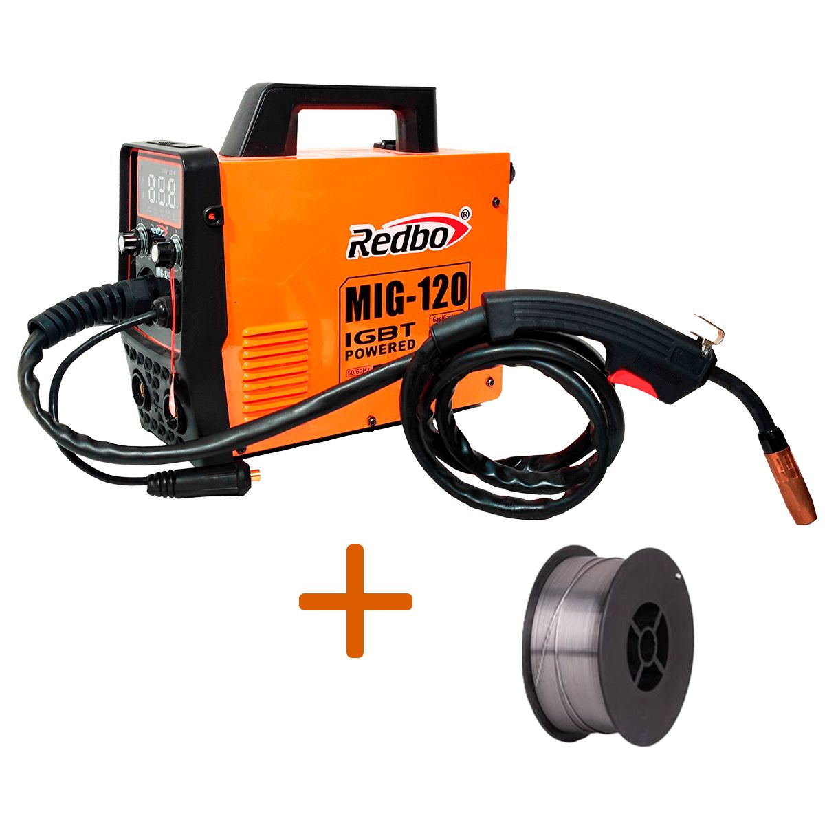 REDBO - Soldadora MIG-120 REDBO + alambre de regalo