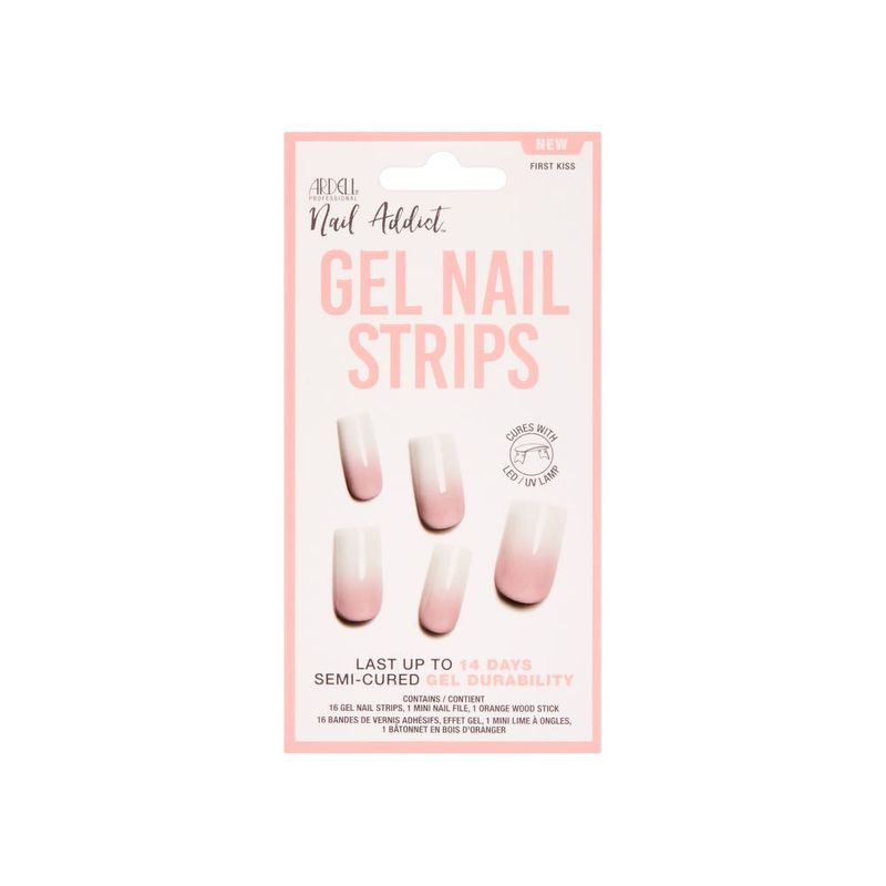 ARDELL - Uñas Adhesivas Gel Nail Strips First Kiss