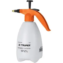 TRUPER - Rociador Atomizador Fumigador 2 Litros - Naranjo