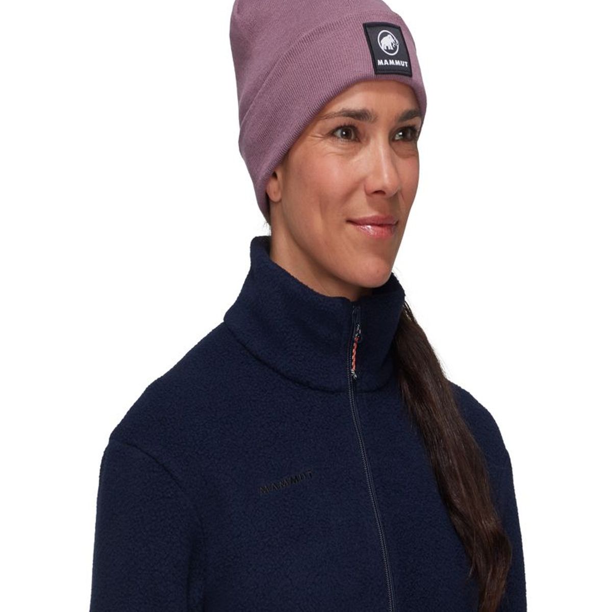 MAMMUT - Gorro Unisex Fedoz Beanie Morado Mammut