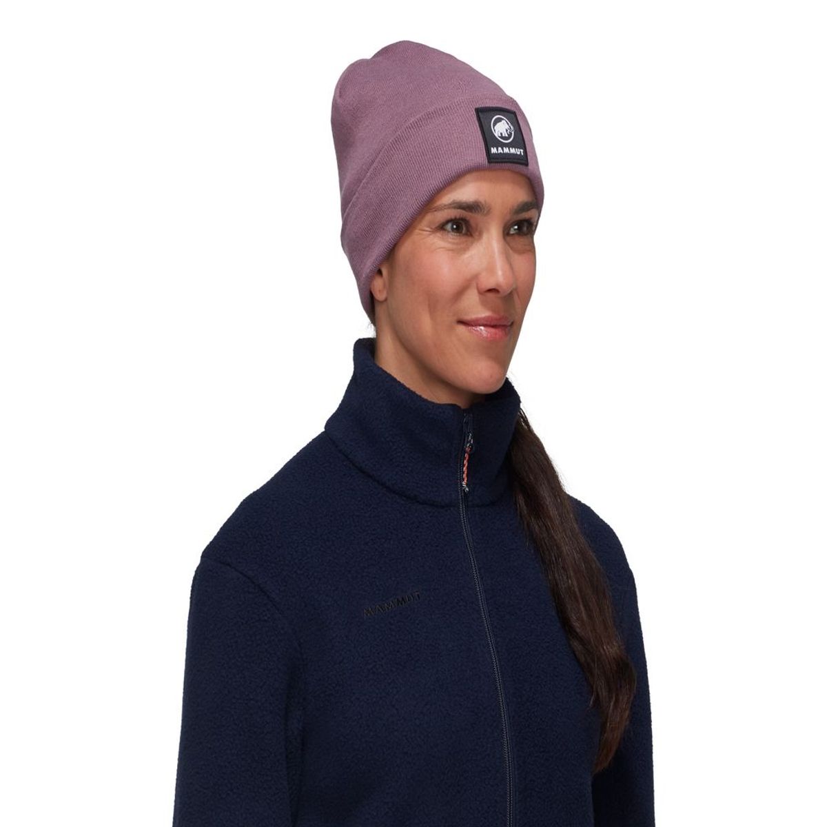MAMMUT - Gorro Unisex Fedoz Beanie Morado Mammut
