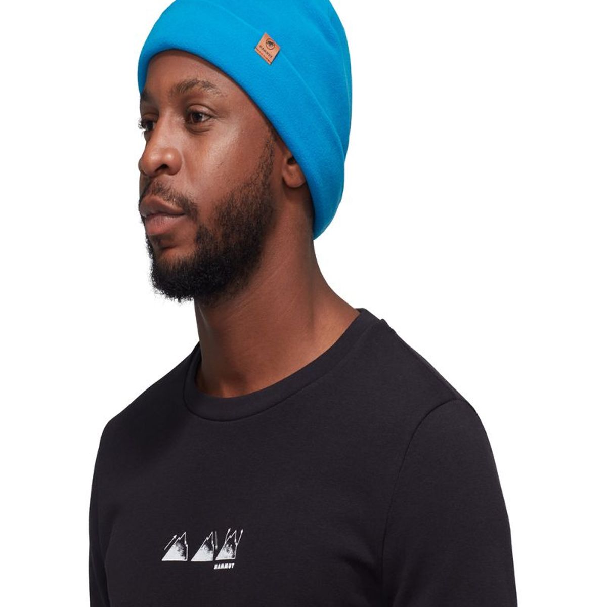 MAMMUT - Gorro Unisex Fleece Beanie Celeste Mammut