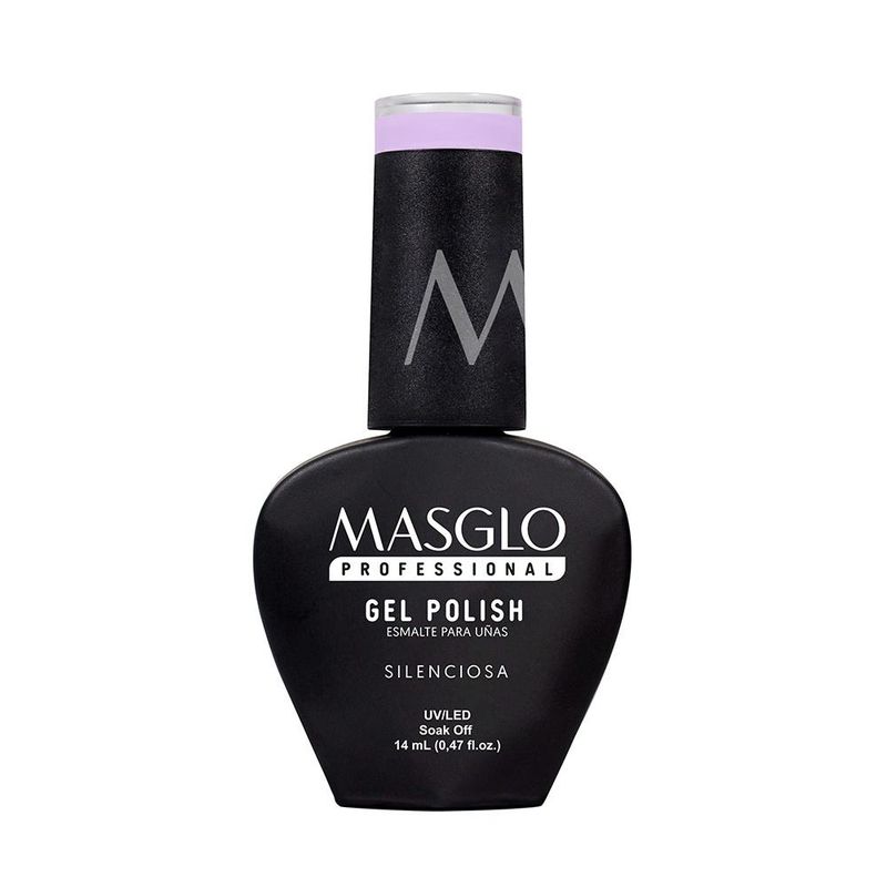 MASGLO - Esmalte Permanente Gel Polish Silenciosa