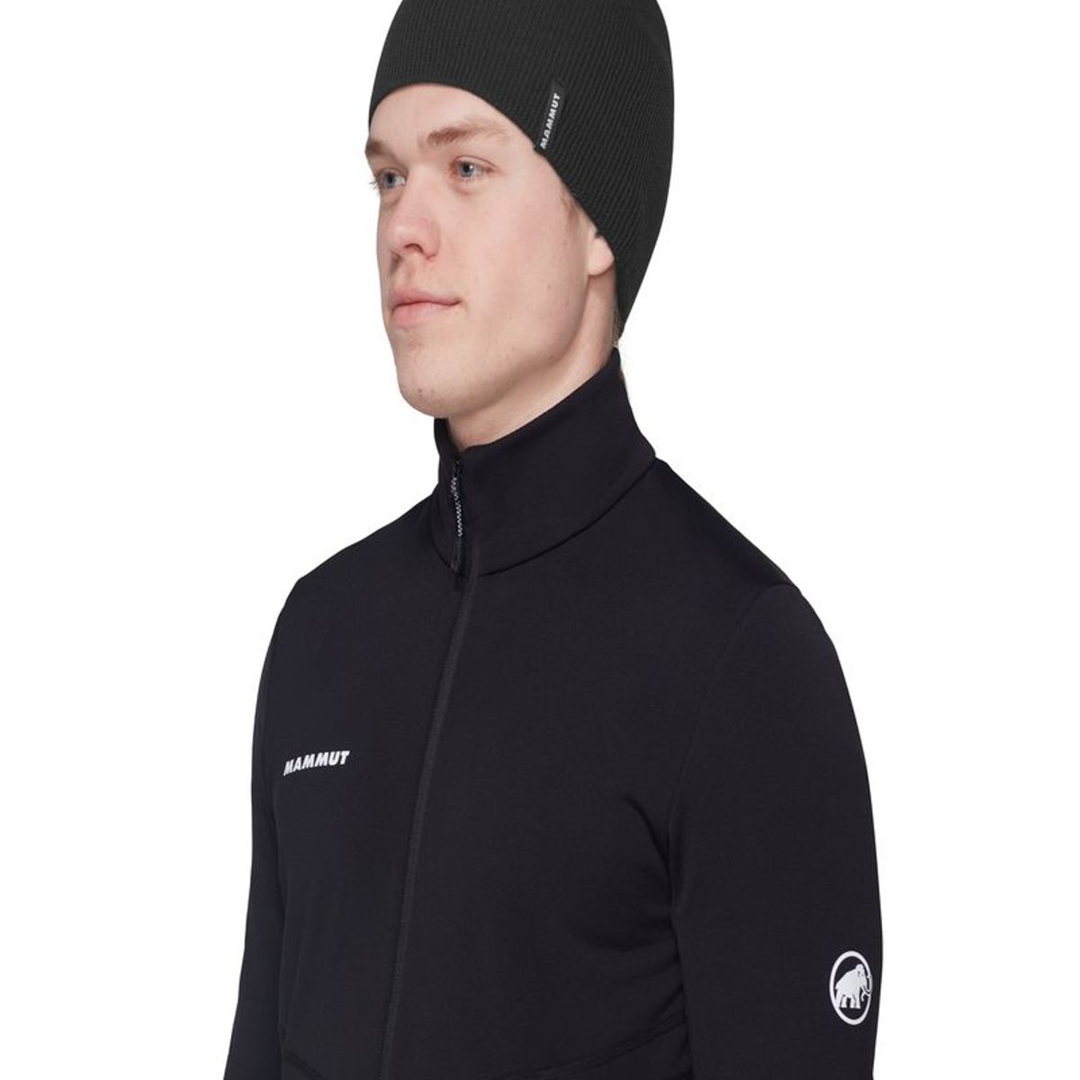 MAMMUT - Gorro Unisex Haldigrat Beanie Negro Mammut
