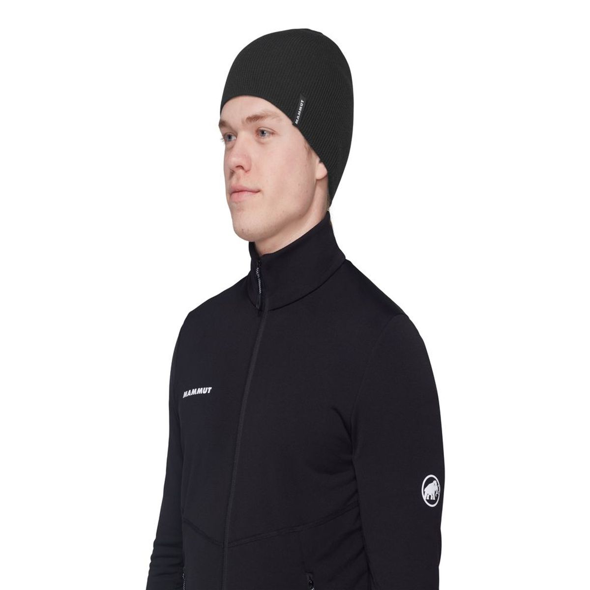 MAMMUT - Gorro Unisex Haldigrat Beanie Negro Mammut