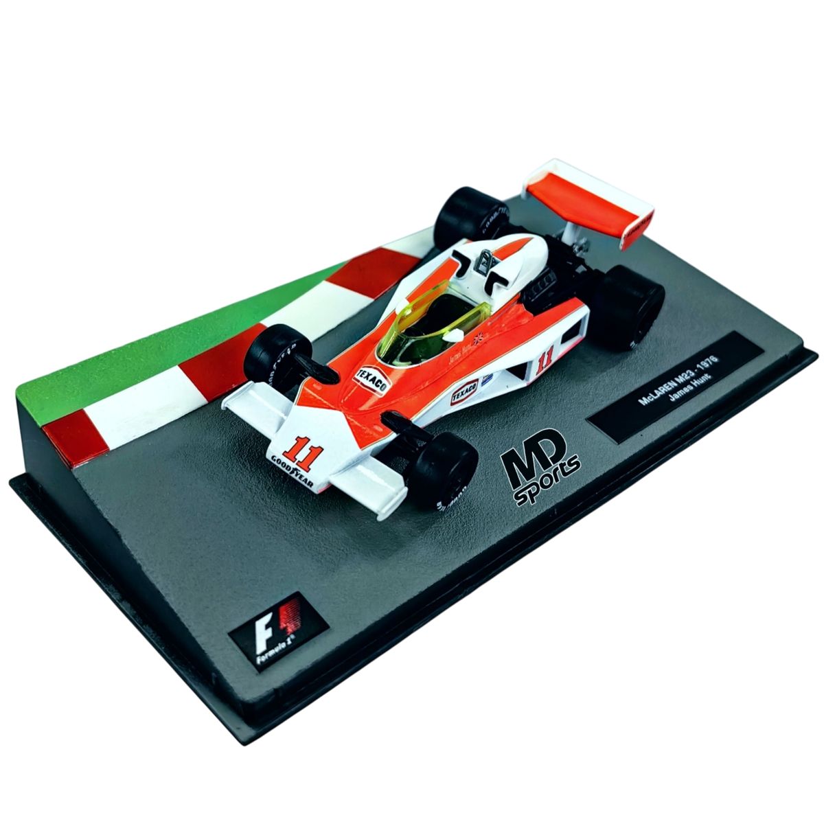 FORMULA 1 - Auto Formula 1 Mclaren M23 1976 James Hunt Caja Acrilic 1:43