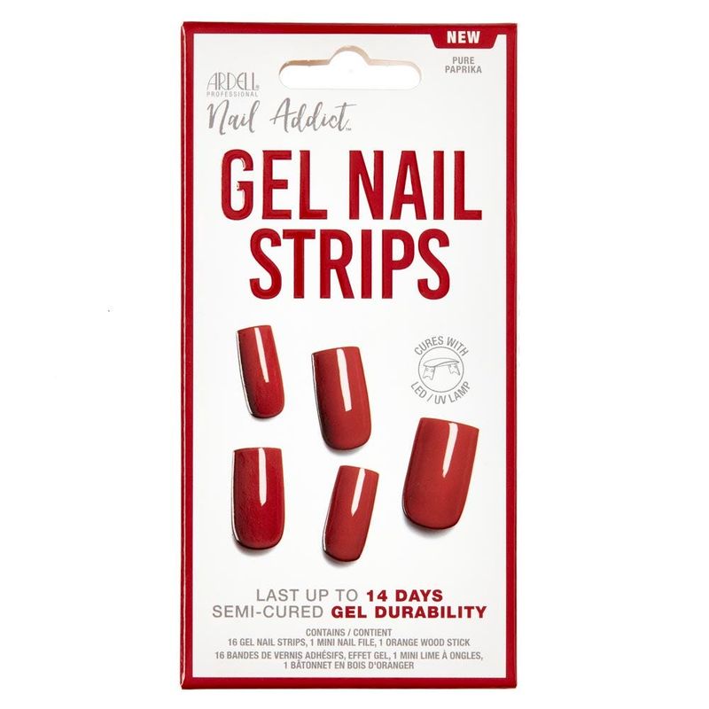 ARDELL - Uñas Adhesivas Gel Nail Strip Pure Paprika