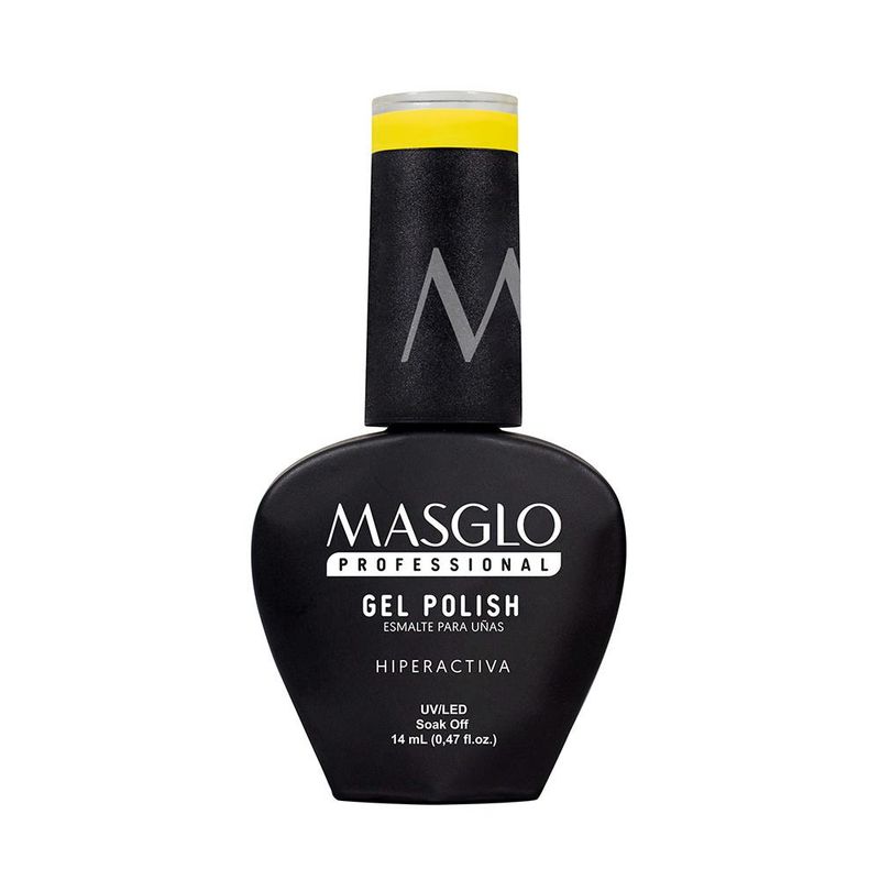 MASGLO - Esmalte Permanente Gel Polish Hiperactiva