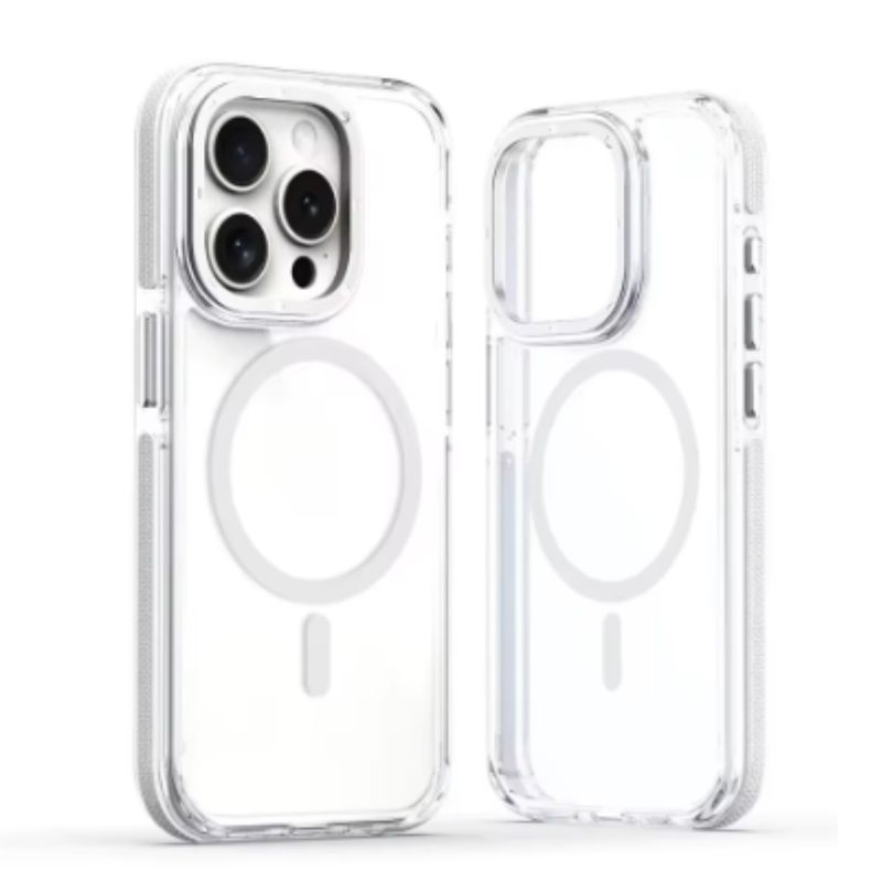 GENERICO - Carcasa MagSafe Para iPhone 16 Plus Transparente