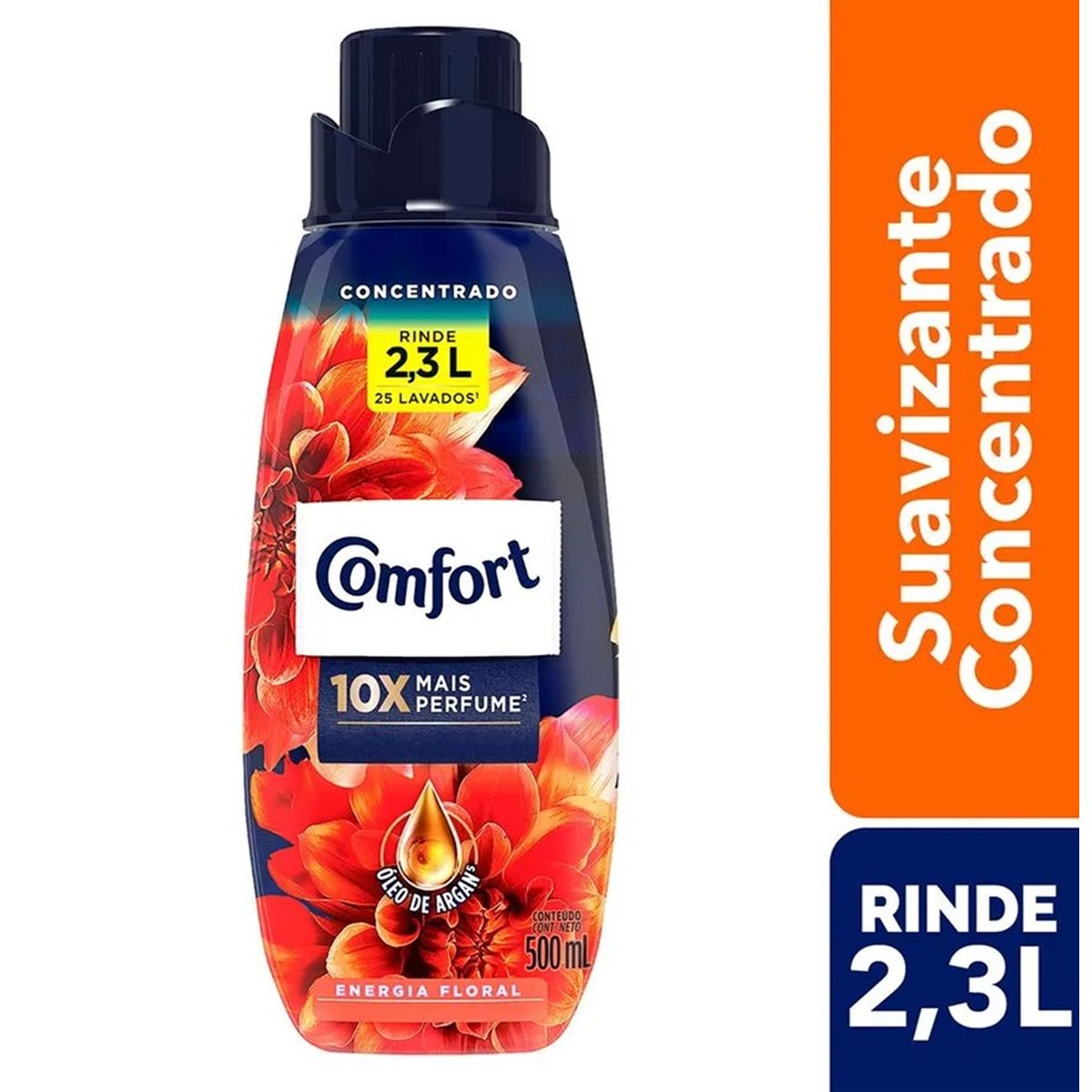 CONFORT - Suavizante Comfort Cuidado Intensivo Energía Floral 500ml
