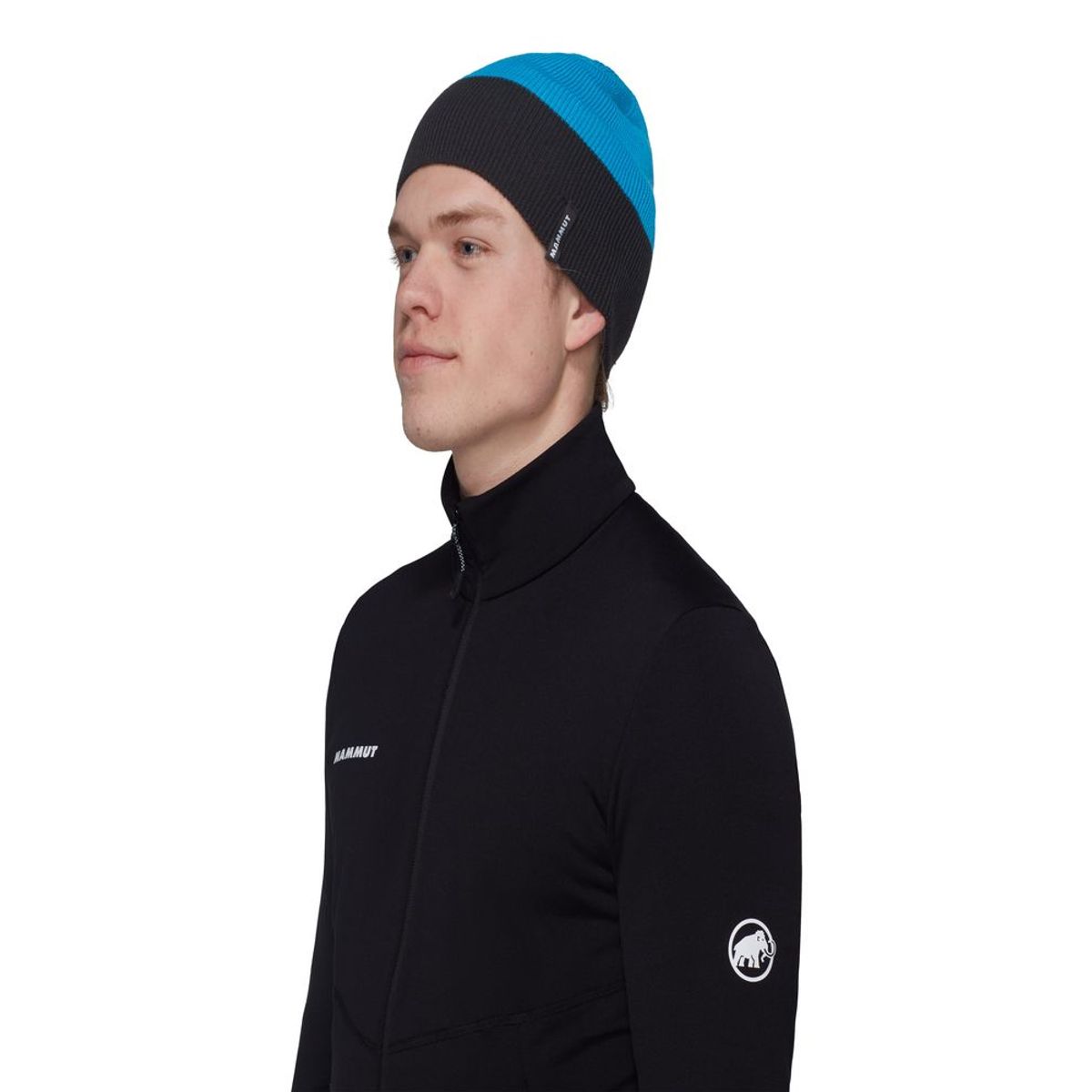 MAMMUT - Gorro Unisex Haldigrat Beanie Azul Mammut