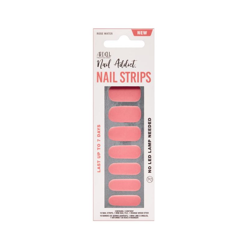 ARDELL - Uñas Adhesivas Nail Strips Rose Water Jelly Finish
