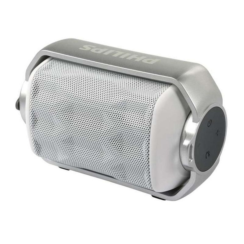 PHILIPS - Parlante inalámbrico resistente al agua Philips BT2200W00 - Blanco
