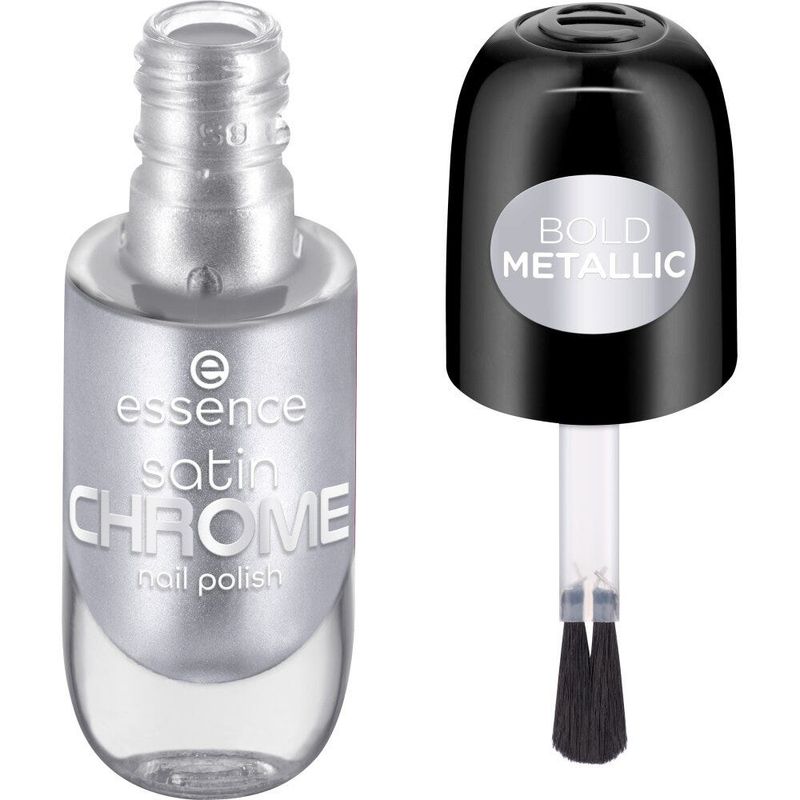 ESSENCE - Esmalte De Uñas Satin Chrome 04 Steelgpt