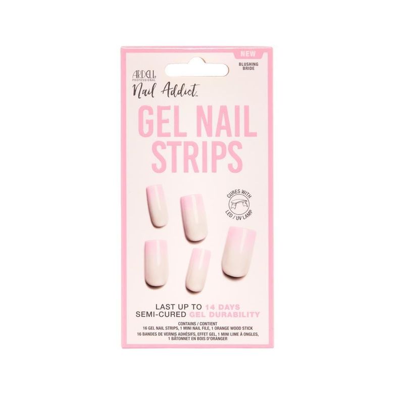 ARDELL - Uñas Adhesivas Gel Nail Strips Blushing Bride