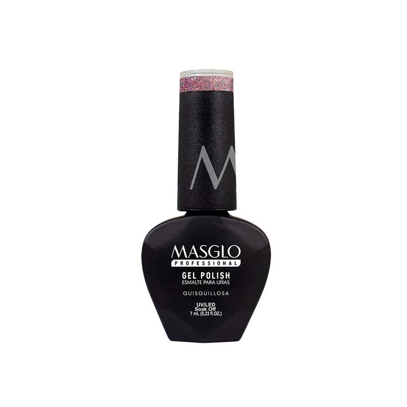 MASGLO - Esmalte Permanente Gel Polish Quisquillosa 7Ml