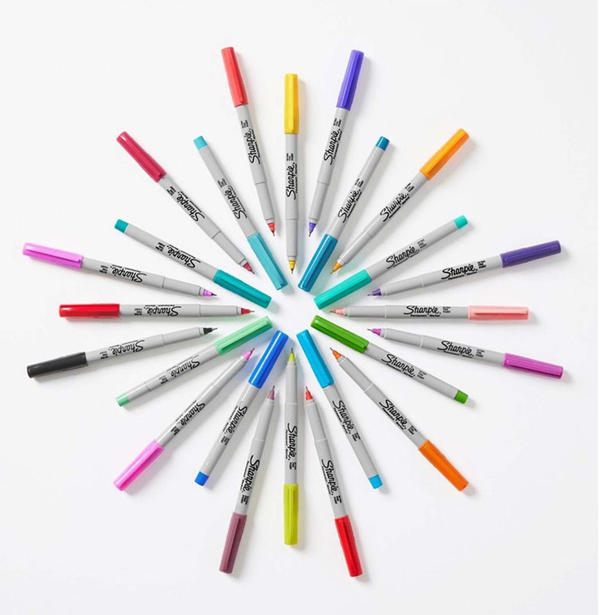 SHARPIE - Marcadores Permanentes Sharpie Glam Pop Set 12 Colores