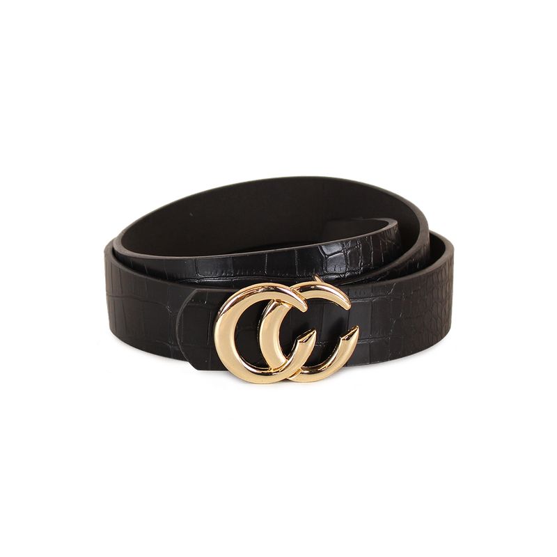 CARVEN - Cinturón mujer Iris negro Carven Paris