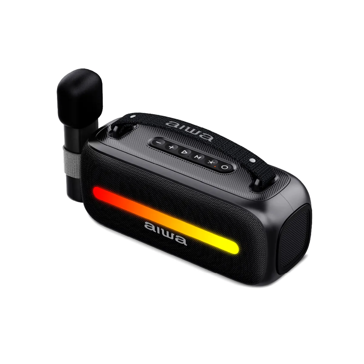 AIWA - Parlante Bluetooth Portátil Con Karaoke Aws-s40bt