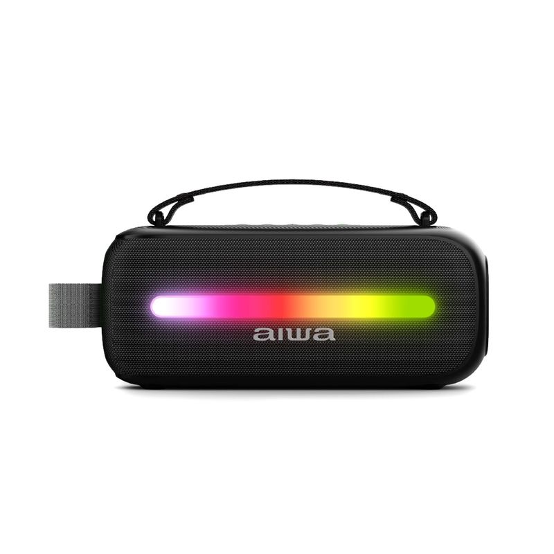 AIWA - Parlante Bluetooth Aiwa Portátil Con Karaoke Aws-s40bt Negro