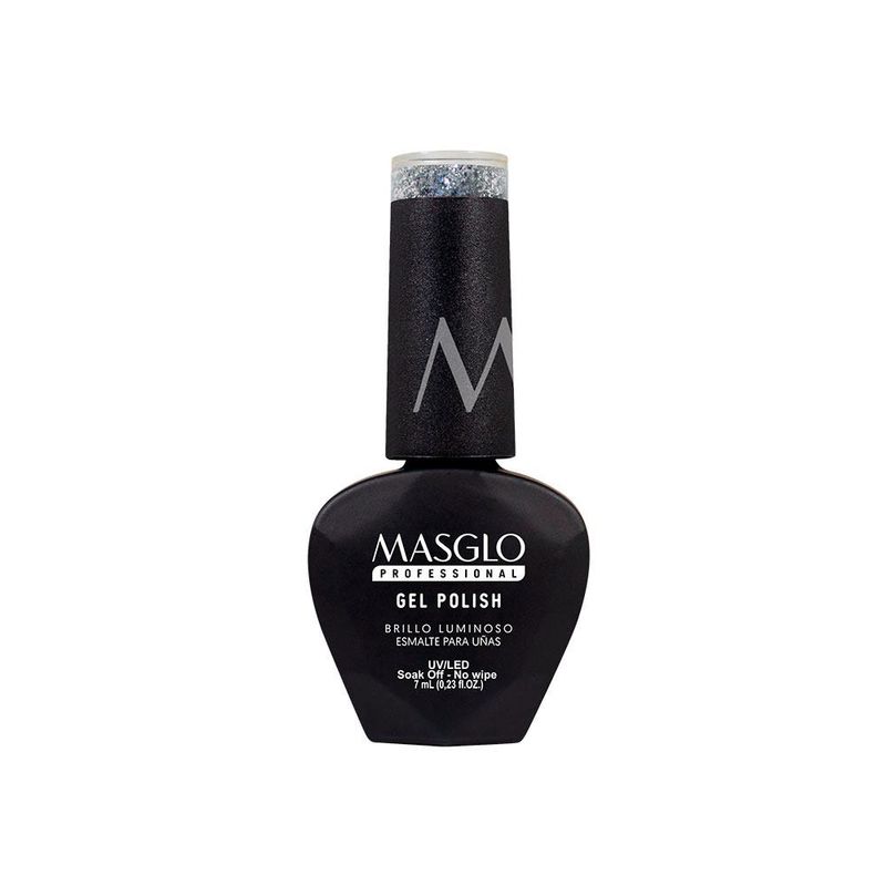 MASGLO - Esmalte Permanente Gel Polish Brillo Luminoso 7Ml