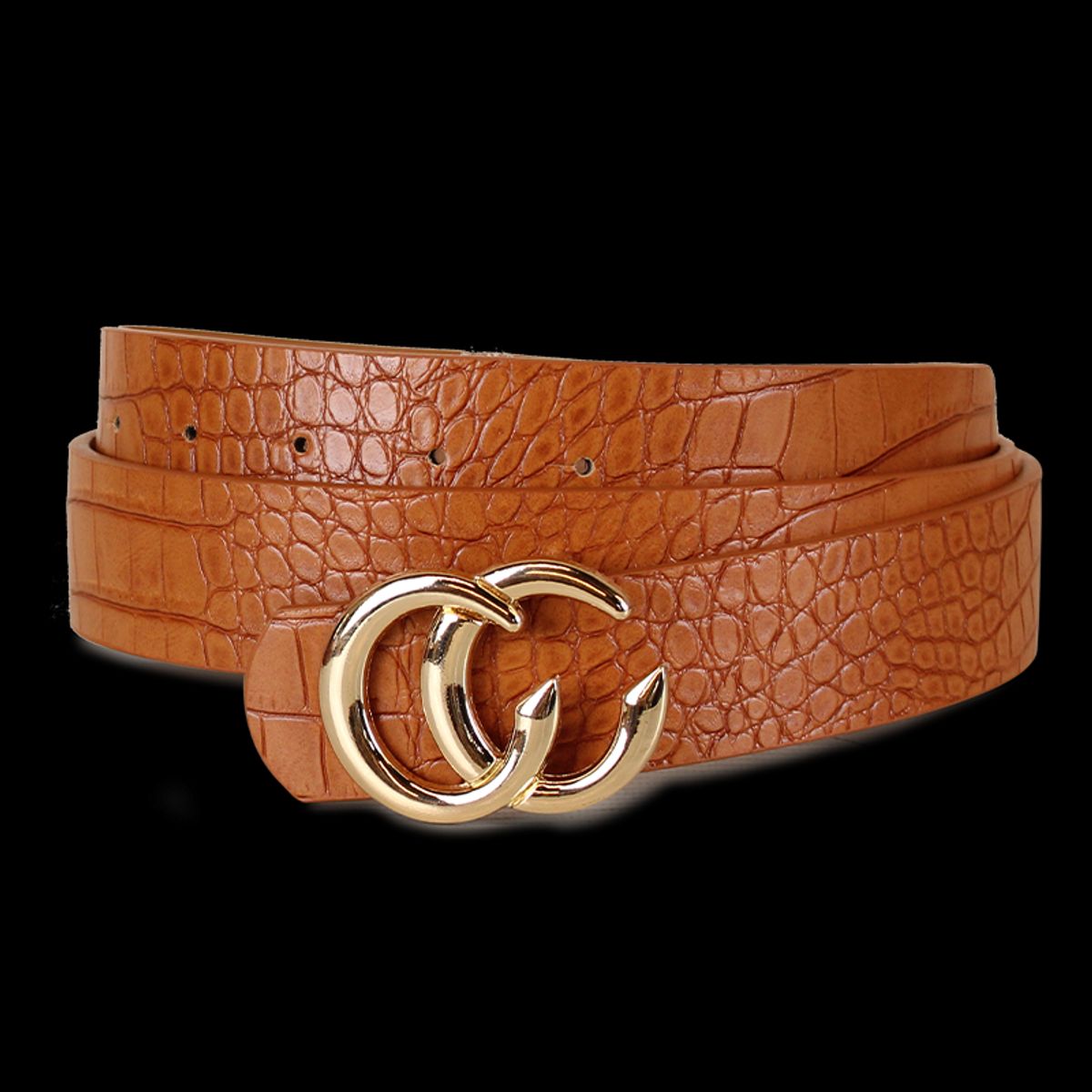 CARVEN - Cinturón mujer Iris camel Carven Paris