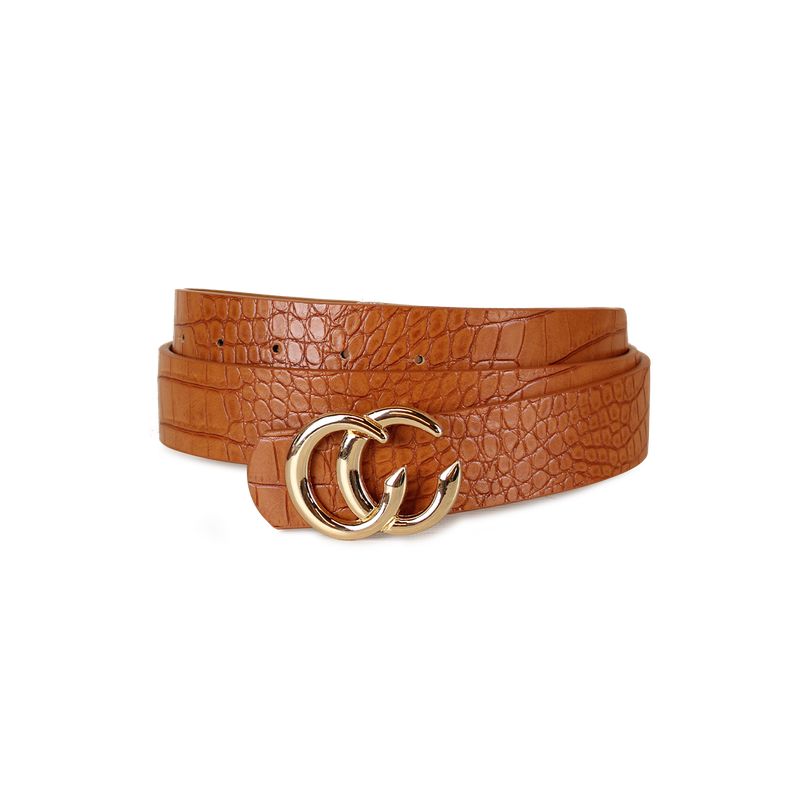 CARVEN - Cinturón mujer Iris camel Carven Paris
